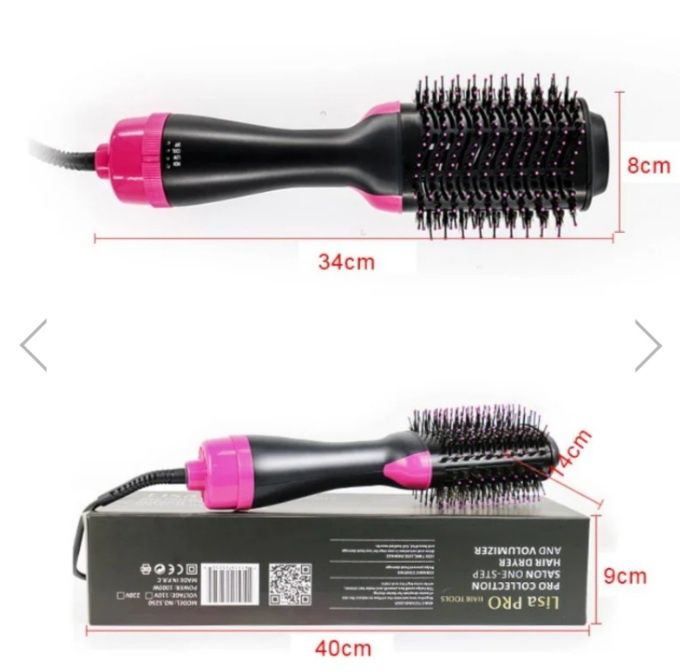 Фен щетка расческа 3 в 1,стайлер для укладки волос One Step