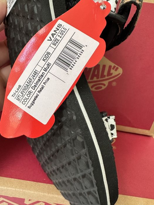 Босоніжки/ сандалі vans оригінал