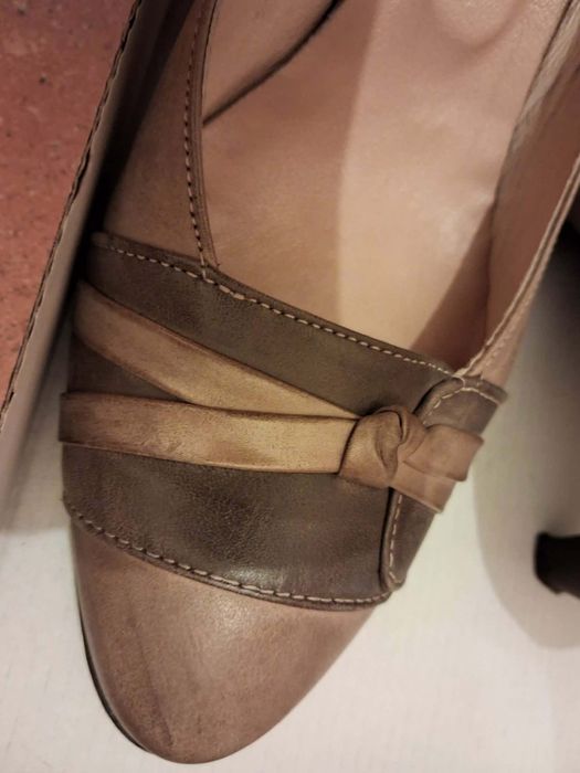 Buty wyjściowe brązowe
