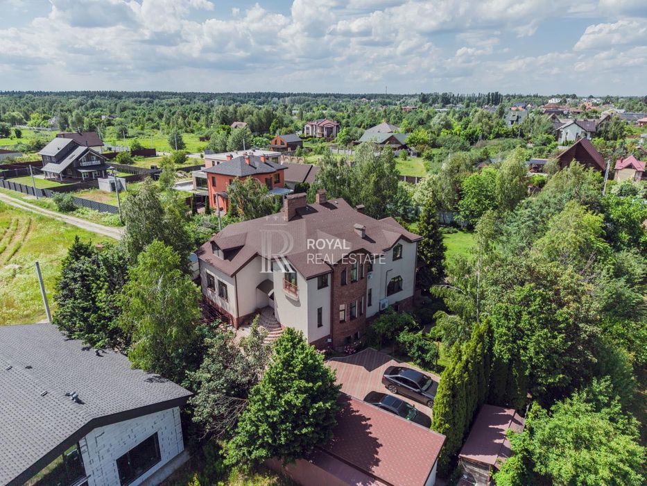 Продаж Будинок Рудики Обухівський 459 м² 6 кімнат Бомбосховище Генератор 23 сотки Тераса Охорона Продажа Дом Рудыки Обуховский Бомбоубежище Терраса