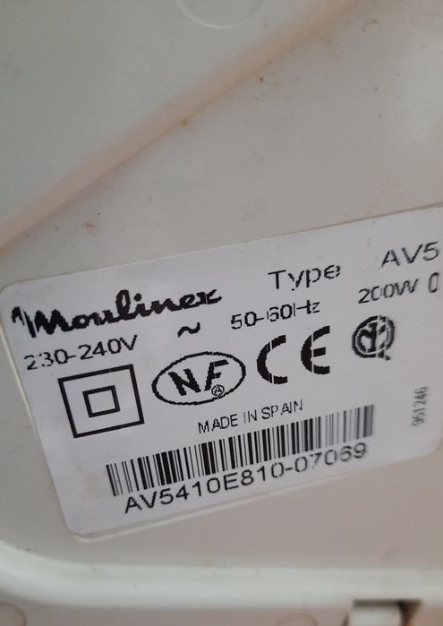 Maquina centrifugadora Sumos Moulinex