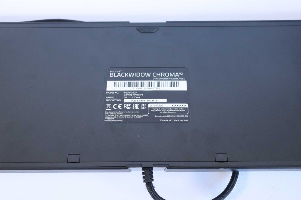 Razer Black Widow Chroma V2 Gaming Keyboard64584681066114123