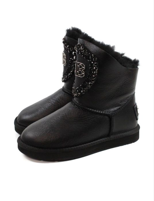 Угги натуральні кожа хутро