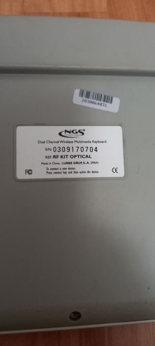 Teclado NGS + rato kit optical