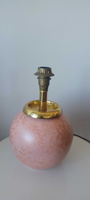 2 candeeiros de mesa em loiça