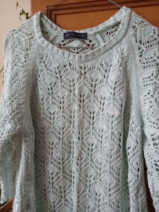 Sweter damski ażurowy