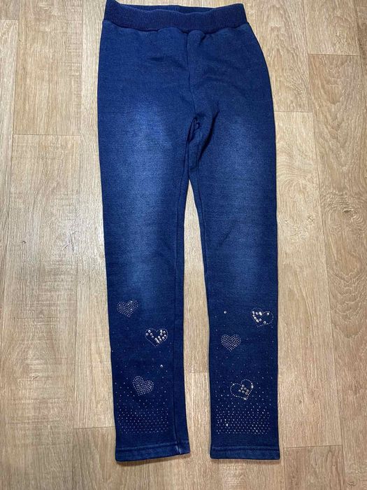 Дитячі лосини теплі з блискітками
