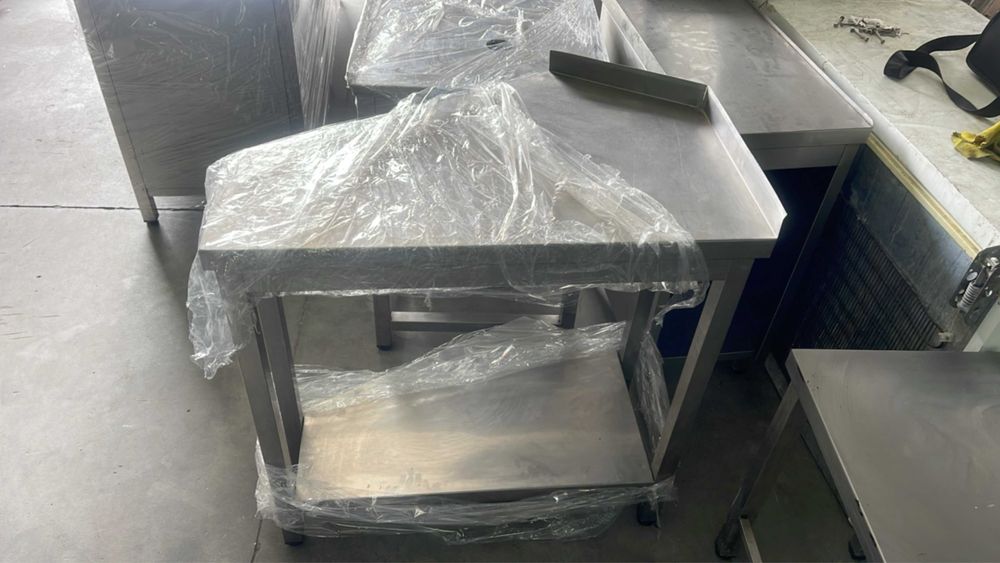 Bancada Inox de Canto