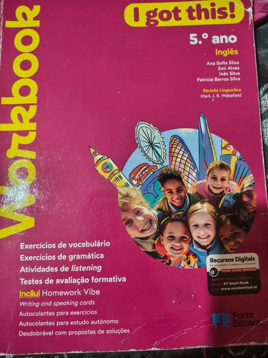 Livros atividades 6 ano Agrupamento Daniel Sampaio