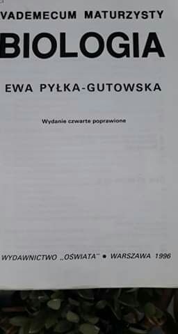 Vademecum z biologii. Powtórka przed maturą
