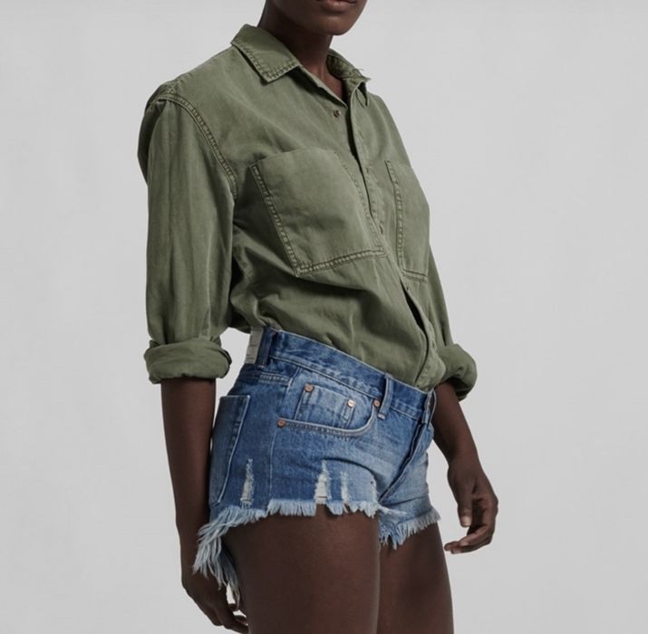 Spodneki shorty one teaspoon jeansy nowe