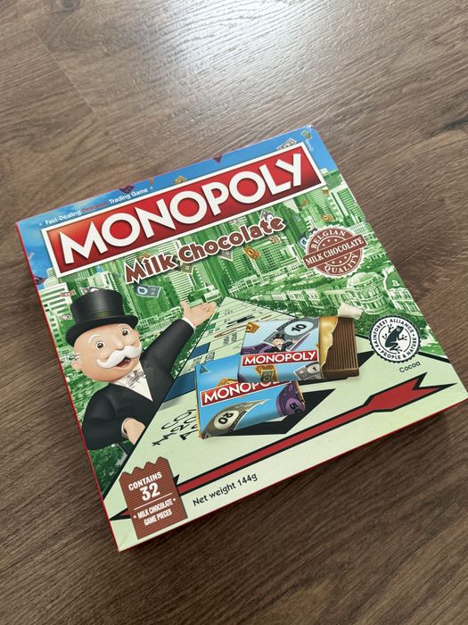 Gra planszowa Monopoly Milk Chocolate czekoladki