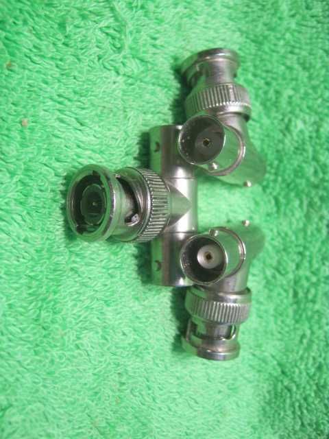 Коаксиальные кабели, разъёмы СР-50, BNC, тройники.