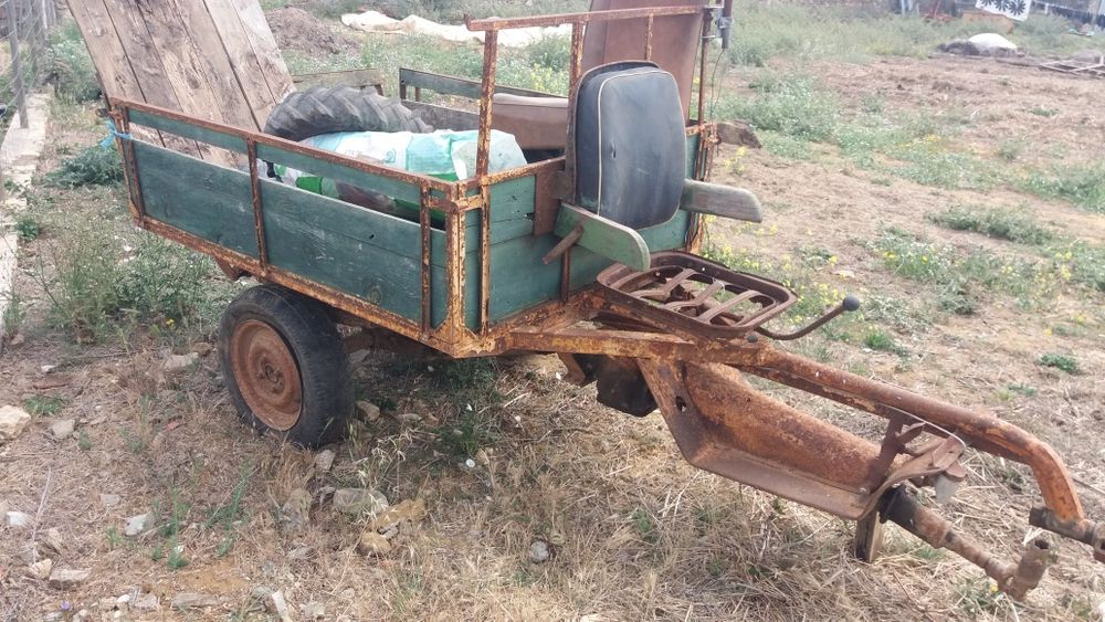Reboque motocultivador