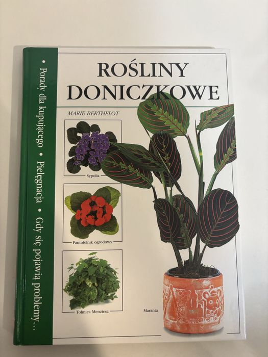 Ksiazka poradnik Rosliny doniczkowe