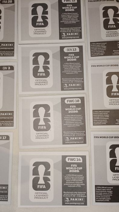 Cromos mundial 2026 para troca