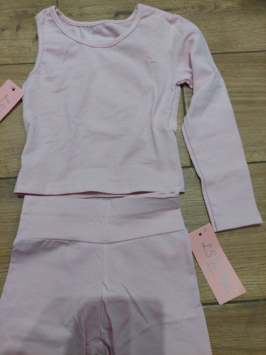 Komplet bawełniany dla dziewczynki