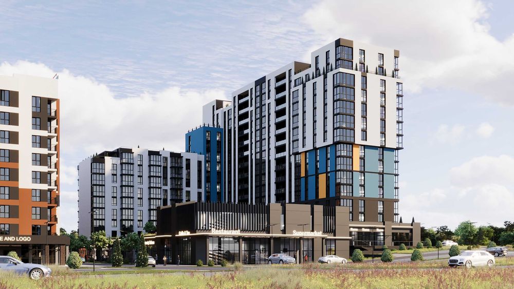 Компактна двокімнатна квартира в новобудові