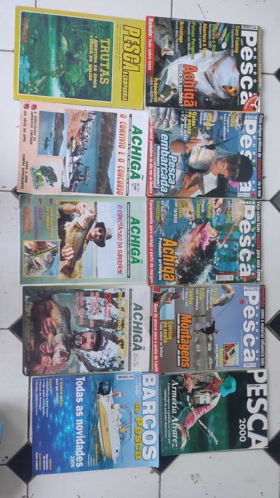Lote 40 Revistas de Pesca
