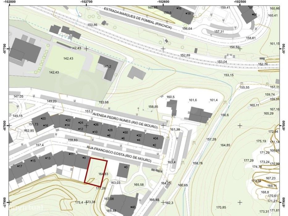 Rio de Mouro (Rinchoa) – Plot of Land (646 m²), for Construction of 25 Units...