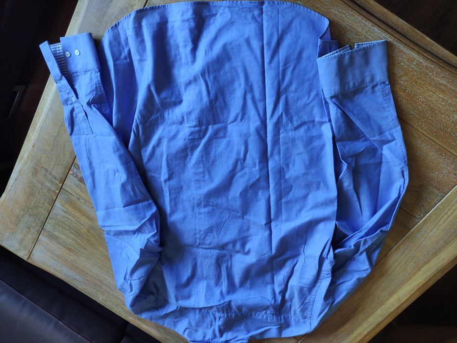 Koszula męska BYTOM, niebieska, r. XL 41