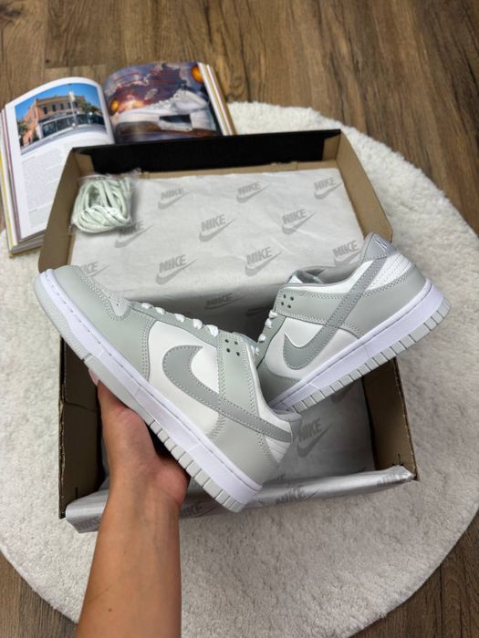 НОВИНКА! Nike SB Dunk Low White Grey 41 42 43 44 45