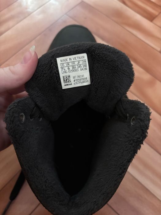 Кросівки adidas hoops 2.0 mid, з утепленням