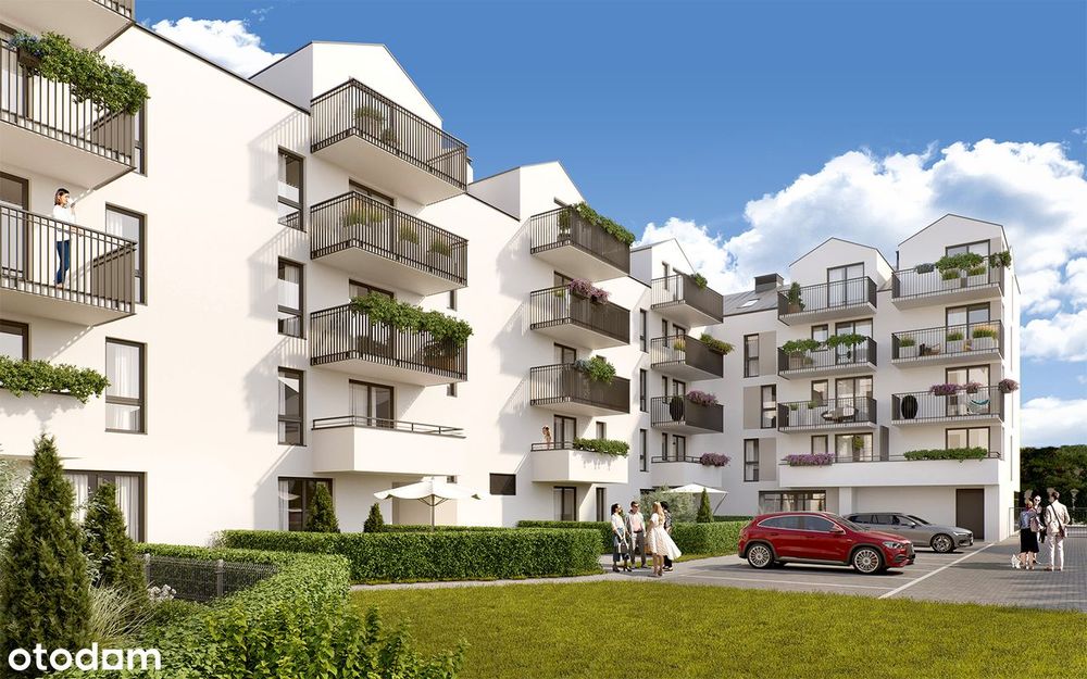 3-pokojowe mieszkanie 61m2 + balkon Bez Prowizji