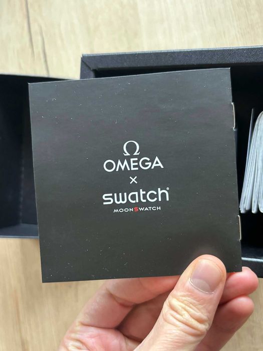 Omega Swatch Bioceramic Moonswatch Mission On Earth Lava Nowy