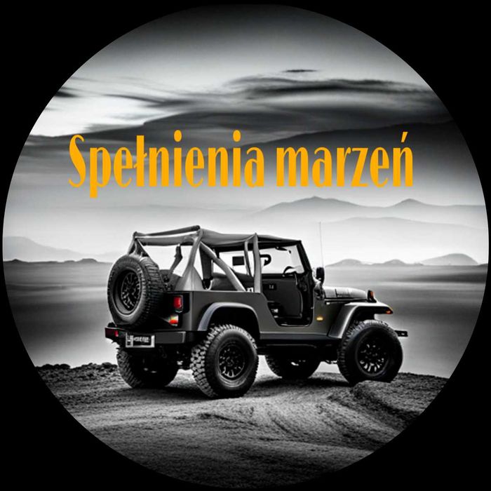 Opłatek na tort Urodziny Terenówka Jeep