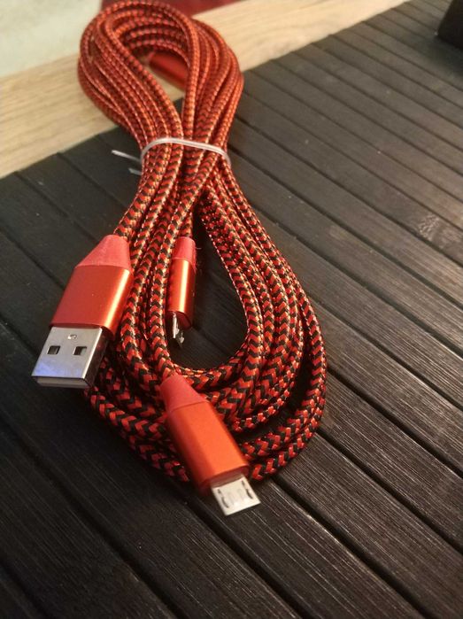 Kabel mikro USB Micro USB Przewód do Ładowania Padów Playstation 4 PS4