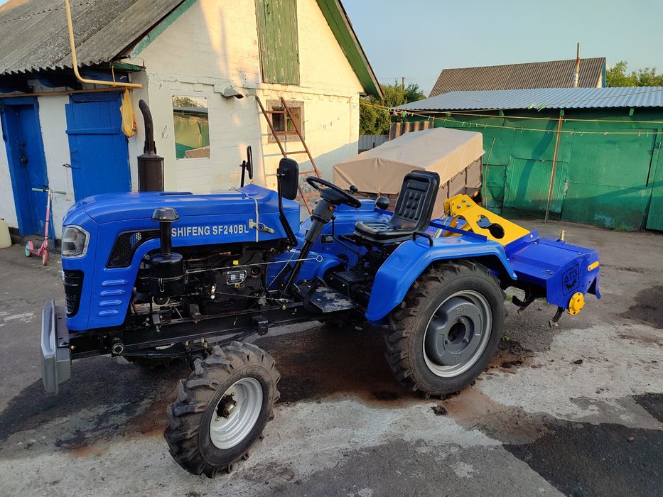 Трактор Шифінг SF240BL з фрезою 140