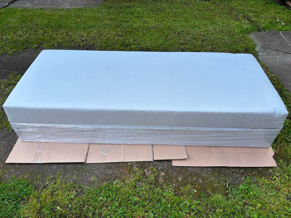 NOWE Łóżko, tapczan, wersalka 90x200.MATERAC Kieszeniowy.
