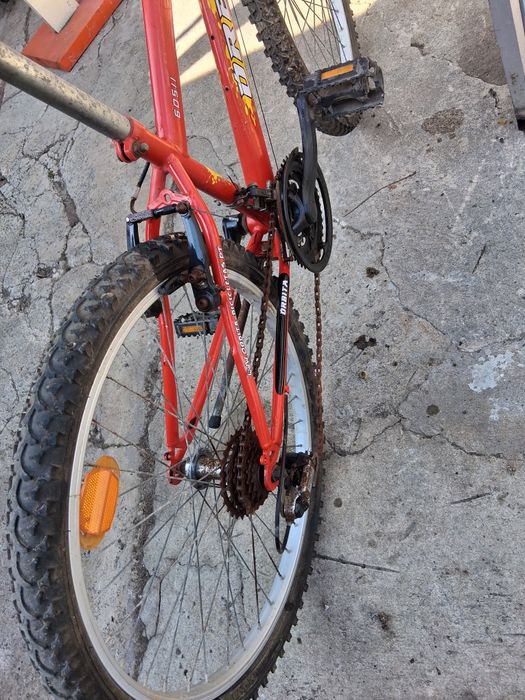 Bicicleta  vermelha