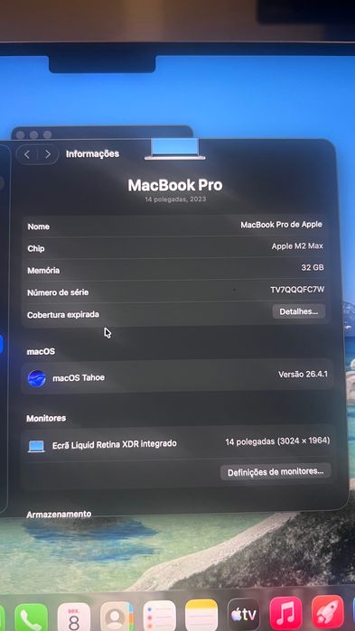 Macbook Pro 14" M2 MAX 32gb / 1tb