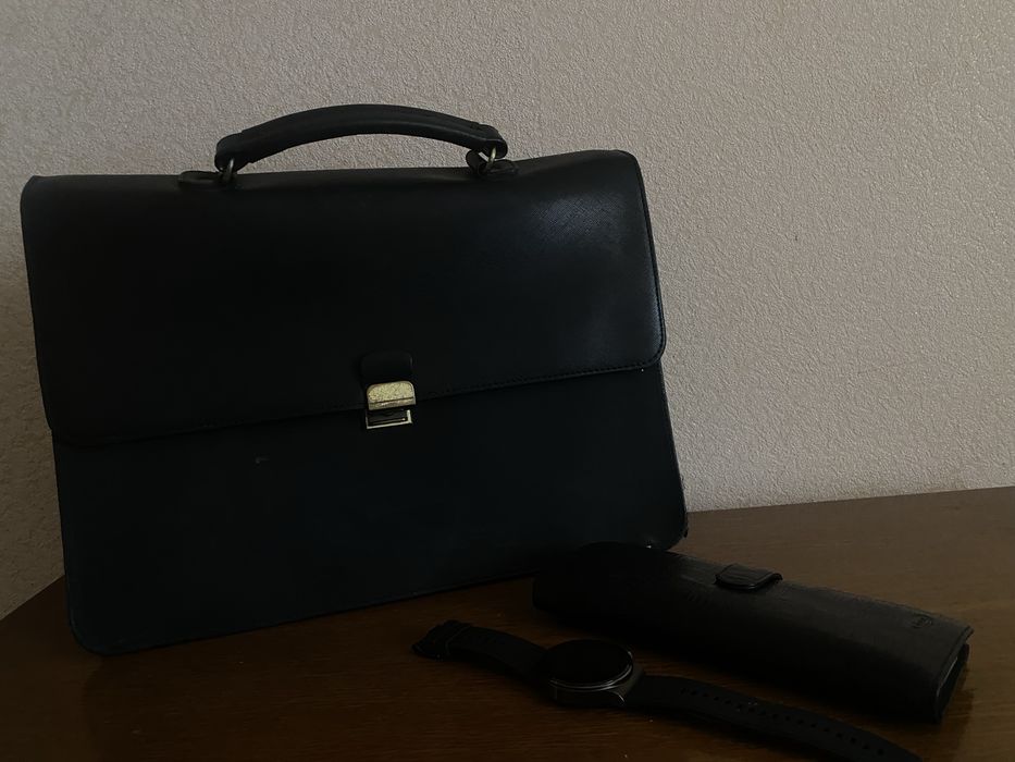 портфель  мужской кожа