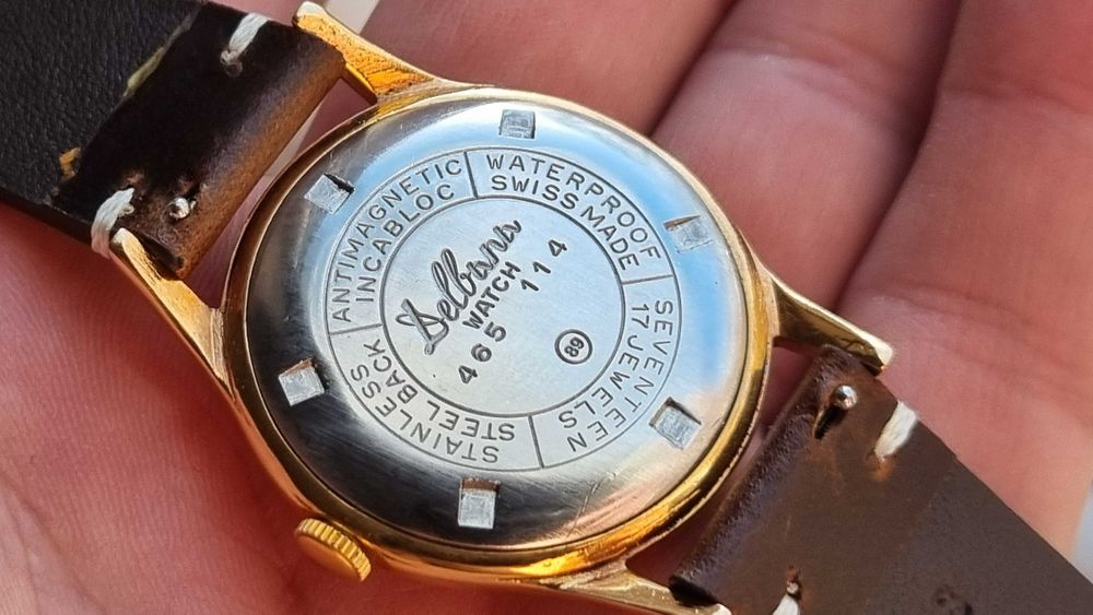 Zegarek Delbana - Tarcza po renowacji !