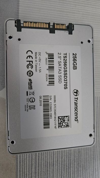 Dysk SSD Transcend 256gb sata3