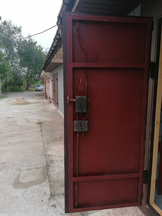 Сейфовий протизламний замок для гаража (для воріт, дверний) Журавель