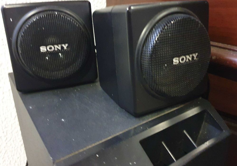 SONY SRS-D3 Hi-Fi Active Super Woofer Speaker System + 2 colunas