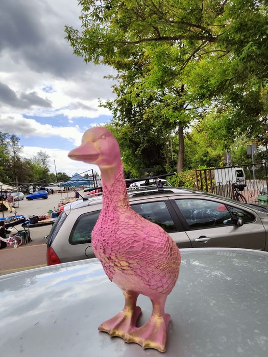 Figurka kaczki, ozdoba do domu / ogrodu