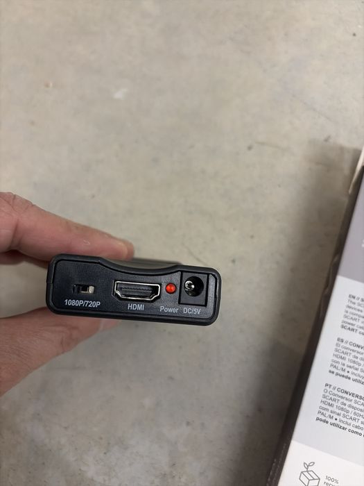Conversor de HDMI para SCART