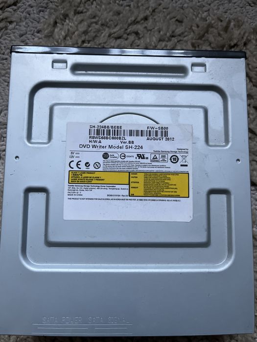 Naped DVD writer model SH-224