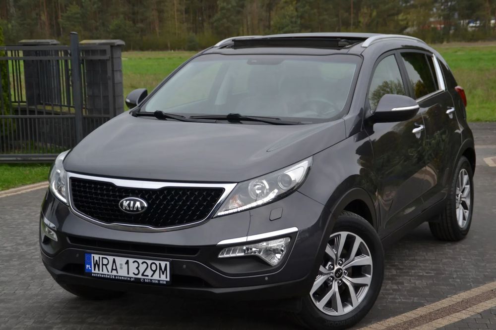 Kia Sportage 1.6. Panoram Skóry Grzane Fotele ! Nawigacja Kamera ! Key go