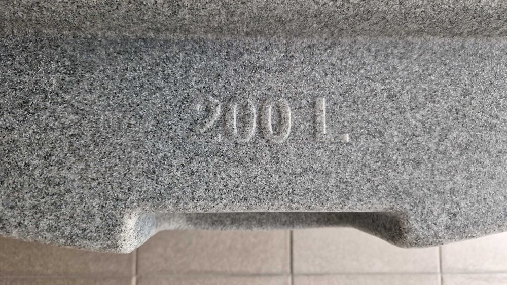 Beczka 200l z atestem spożywczym PZH - pokrywa zakręcana