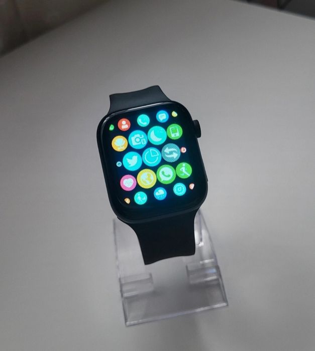 Smartwatch czarny komplet