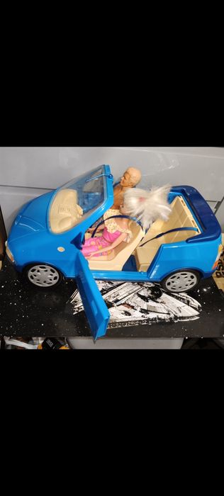 Stary samochód Barbie kabriolet z 1999 roku Mattel en plastic collecti