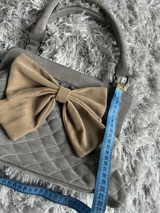 Torba elegancka z kokardą