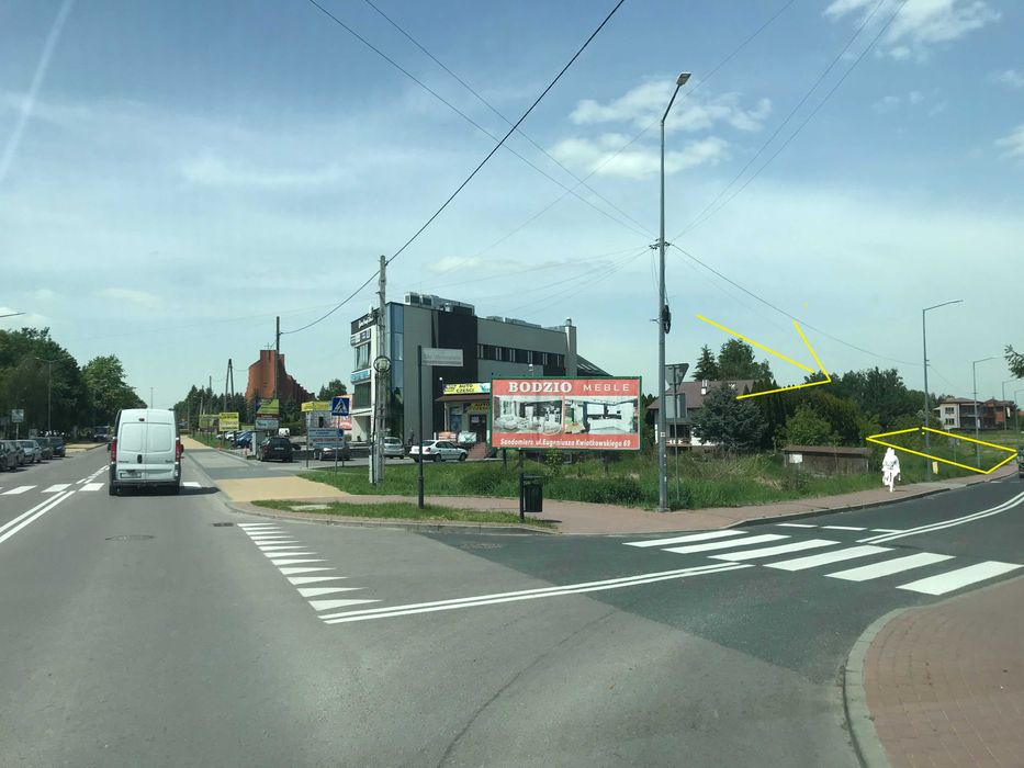 Sprzedam DZIALKĘ 3,5 ARA, pow zab bud 920 m2 4 kond 230m2 25 UP, zbliżenie 6 m do krawędzi jezdni