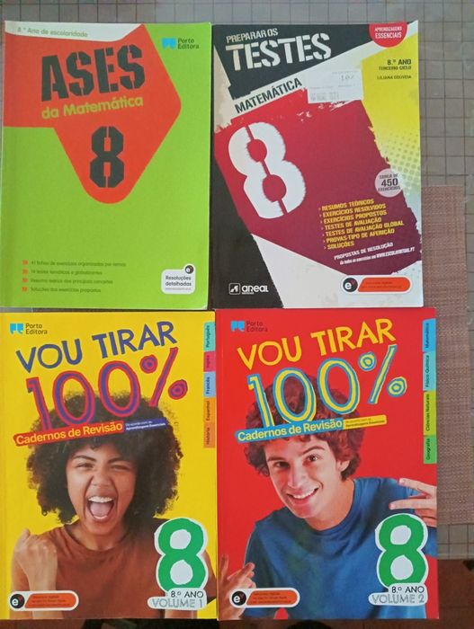 Livros de apoio do 8 ano